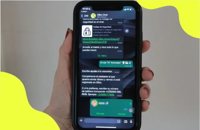 Imagen principal - Silbo Money blog - Pagos frecuentes - Whatsapp - Silbo