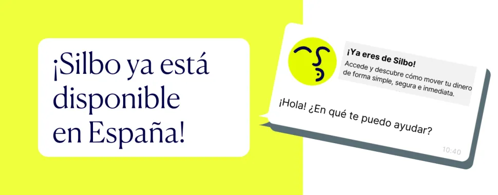Funcionalidades Silbo. Envía y recibe dinero sin salir de WhatsApp